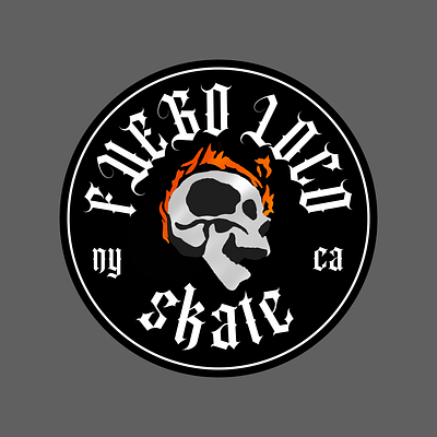 Fuego Loco Hand Drawn Logo app brand branding design graphic design illustration logo logos ui ux vector