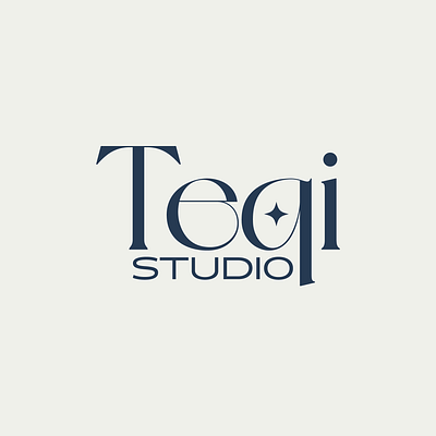 Teqi Studio Logo brand branding design graphic design illustration logo vector