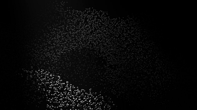 Flying particles in the dark 3d animation circle dark houdini motion graphics particles redshift simulation