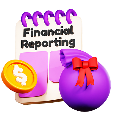 Financial Reporting 3d 3d rendering design graphic design illustration