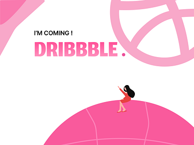 HELLO DRIBBBLE 3d animation app branding design graphic design illustration logo motion graphics typography ui ux vector