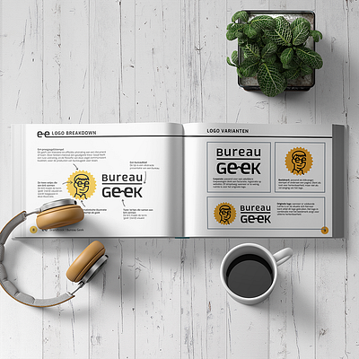 Bureaugeek Brand Identity brand identity brandbook branding desk e commerce logo merchendise print printdesign reseller