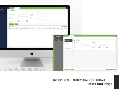 Enver Portal Dashboard dashboard design landingpage loginpage portal ui ux website