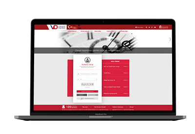 İnteraktif Vergi Dairesi dashboard design landingpage login loginpage ministry ui ux web website