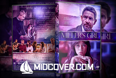 Miller's Girl (2024) DVD Cover design dvd dvdcover dvdcustomcover photoshop