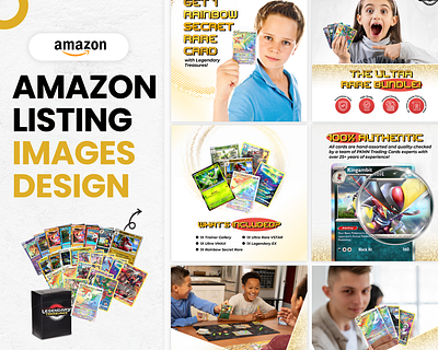 Amazon Listing Images - Card Games amazon branding design graphic design graphicdesign illustration listingimages photoshop