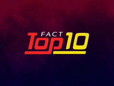 TOP 10 FACT Logo Design branding graphic designer logo design minimal logo red logo top ten logo yellow logo youtube logo