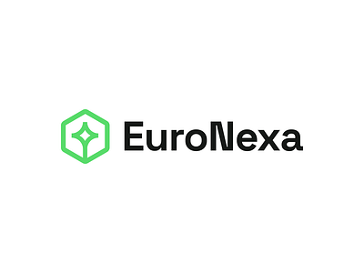 EuroNexa Logo Branding Animation Design animation brand design brand elements brand identity branding design graphic design logo modern design motion graphics pixavail studio saas brand material saas branding saas branding elements saas company logo saas logo