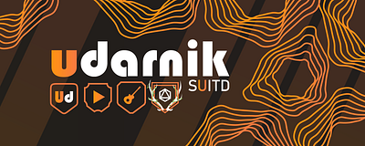 Part of brand identity for Udarnik - SUITD brand identity branding graphic design illustrator logo vector