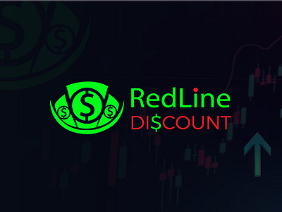 Redline Logo Design adobe illustrator creative crypto logo currency logo graphic design logo design logo designer logo maker minimalist professiona red green logo red logo