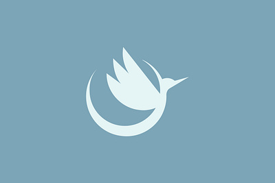 White Dove Logo birdlogo branding design dovelogo graphic design logo