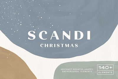 Scandi Christmas Shapes Backgrounds abstract shapes background christmas christmas background hand painted hand painted texture holiday merry christmas modern abstract new year painted shapes scandinavia scandinavian christmas shape texture xmas