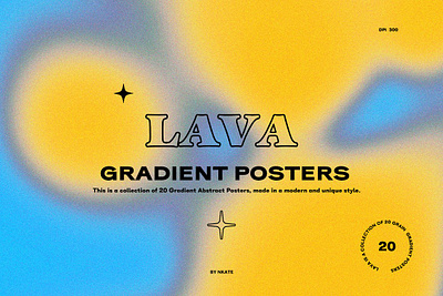 LAVA Gradient Posters background colorful design galaxy grain gradient grain texture graphic lava gradient posters lava lamp modern neon space texture wave