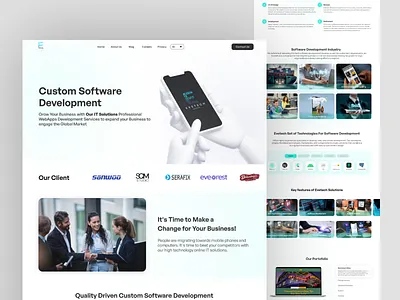 Company Profile Website