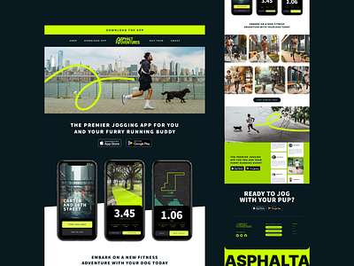 Asphalt Adventures Branding and Website branding graphic design logo ui website