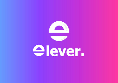 Elever Logo Design 3d logo app logo brand logo branding design creative elever logo design gradient graphic design logo maker minimalist recreate typography unique