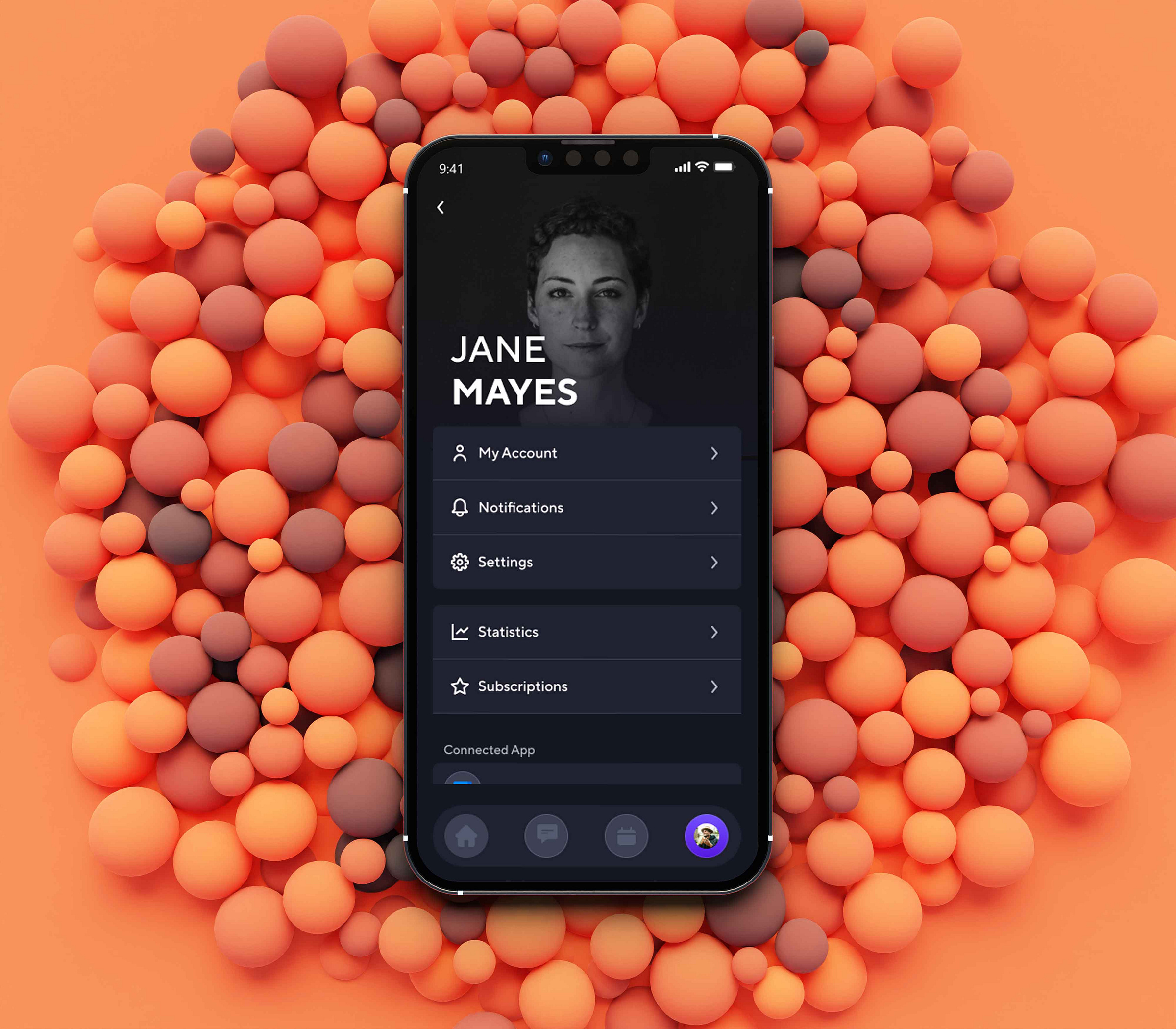 User Profile mobile app UI UX Design by Md Rafatul Islam on Dribbble