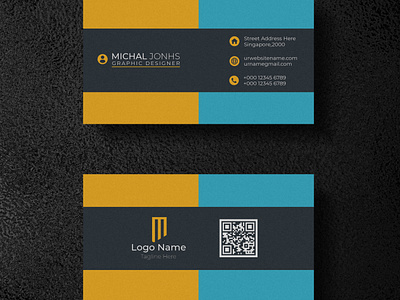Professional Corporate Business card Design business business cards businessquotes card company corporate graphic design minimalist business card modern business card