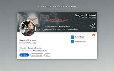 LinkedIn Banner Design-2 (Digital Marketer) banner design branding creative design flyer graphic design linkedin banner linkedin cover linkedin cover design social media