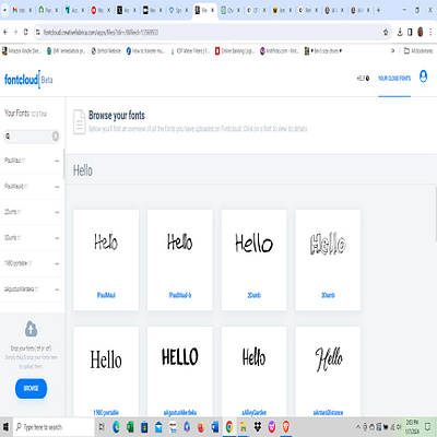 Fontcloud in Action — Optimizing Your Digital Design Flow branding content creators design digital artists font manager font organizer fonts graphic designers graphics logo organizer text tools typeface