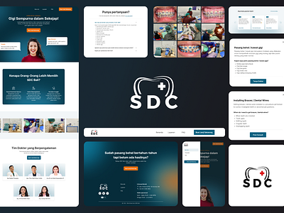 Shine Dental Care backend dental dentist developer freelance frontend nextjs react ui uiux website