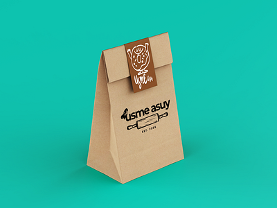 Paper Bag Packaging Design - Usme Asuy branding graphic design