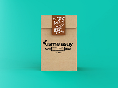 Paper Bag Packaging Design - Usme Asuy branding design graphic design