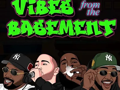 Vibes from the Basement Illustration 3d branding code pulse technologies codepulsetechnologies design graphic design illustration logo motion graphics ui