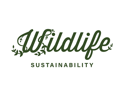 Foundation for Wildlife Sustainability branding graphic design logo logodesign sustainability wildlife
