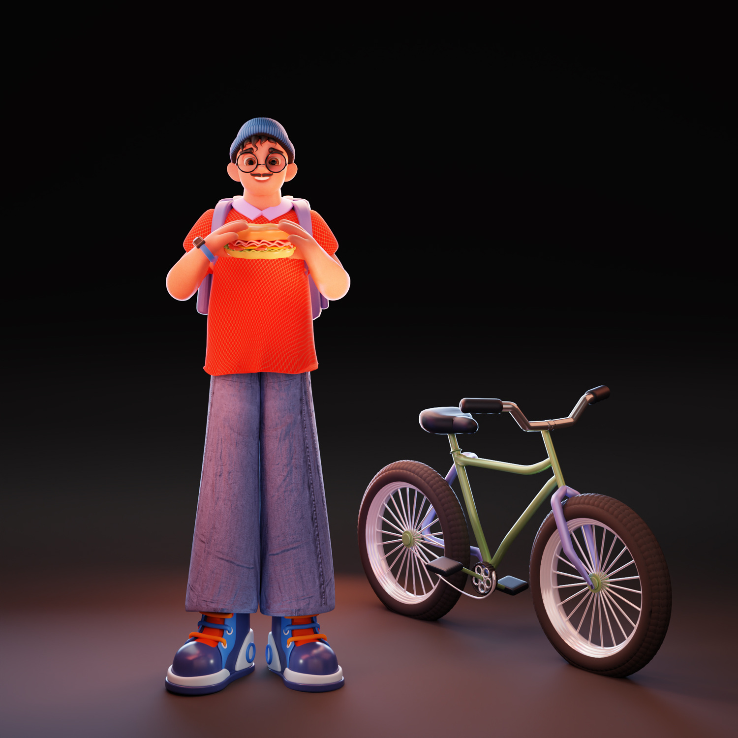 Gavin 3D Character 3d 3d art 3dart 3dartist adobe adobe photoshop art blender blender 3d character character design design illustration