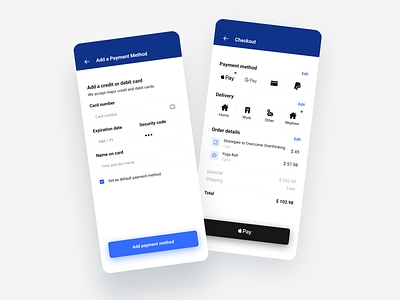 Checkout app app design checkout mindsave ui ux