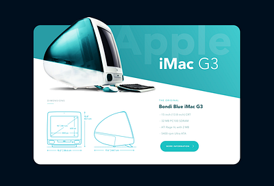 iMac G3 Concept design imac