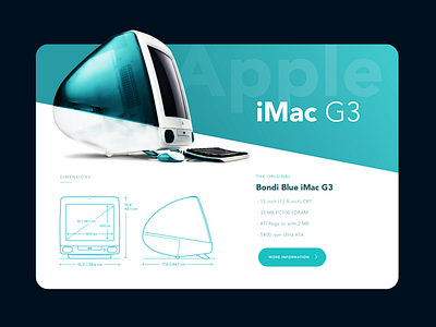 iMac G3 Concept design imac