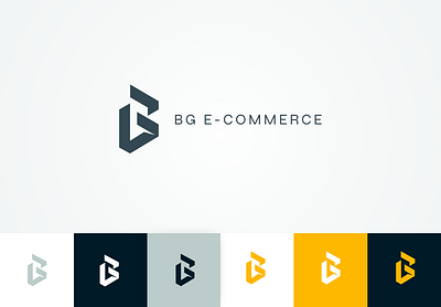 BG E-Commerce Logo design logo