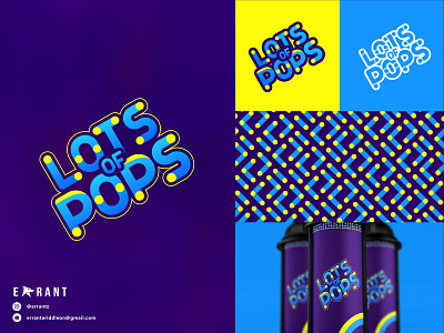 Lots of Pops - Logo Design branding design graphic design graphiceffect logo logodesign visual identity