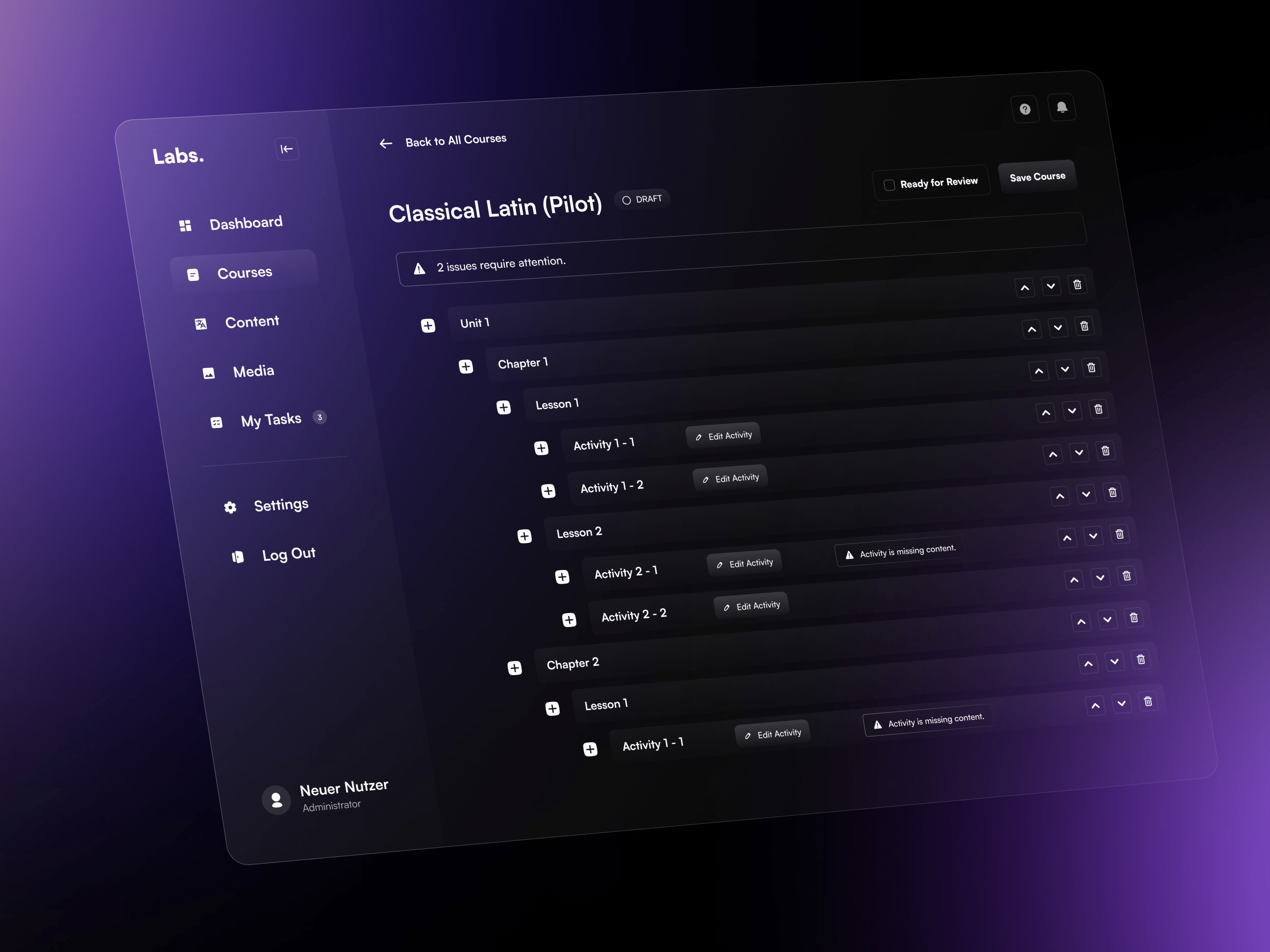 Glassmorphism • Content Management System • CMS • Dashboard UI admin cms content management system dashboard edtech education glassmorphism interface product ui web web application web design