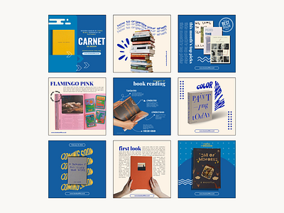 Books of Life - Instagram Post Template graphic design instagram post