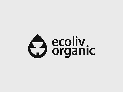 Ecoliv Organic branding design drops eco eco logo ecologic graphic design leaf icon logodesign sustainable water