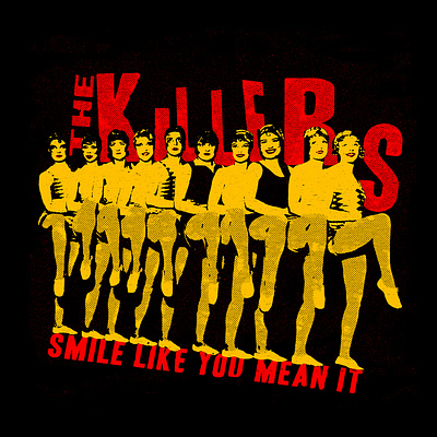 The Killers Smile 2006 grphic design the killers t shirt design