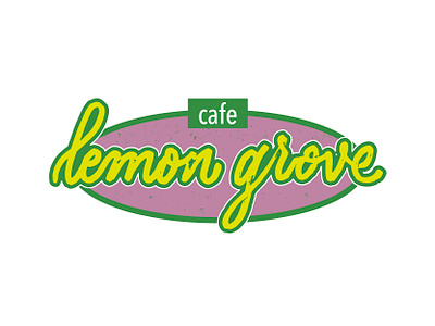 Lemon Grove adobe illustrator calligraphy calligraphy logo graphic design hand lettering lettering