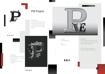 PVE branding graphic design logo