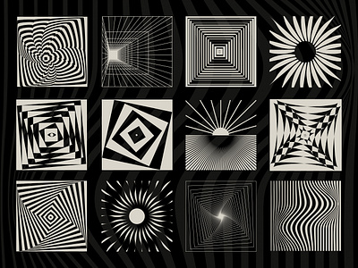 Geometric Shapes animation branding design illustration logo motion pixflow title typography ui