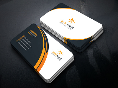 Business card design adobe illustrator brand identity branding business card business card design vector