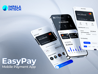 EasyPay - Mobile Payment App android android app app app design app developer app development app development company ios ios app mobile app mobile app design mobile app developer mobile app development mobile payment mobile payment app mobile wallet mobile wallet app payment app ui ux