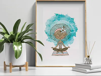 Poster Design graphic meditation om om namah shivay poster poster design print spiritual poster