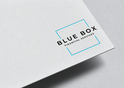 Brand Package | Blue Box Financial Services adobe advertising branding design financial services graphic design illustrator logo marketing photoshop style