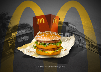 McDonald's - A Flavorful Journey advertising branding food food campaign graphic design image manipulation mcdonalds