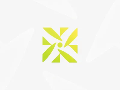 Letter X Logo Design brand brand identity branding design geometric gradient gradient logo gradient yellow graphic design icon initial x lettermark logo logo design minimalist saas logo startup logo symbol x logo yellow logo