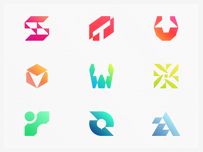 Logofolio - S to Z Letter Logo Collection brand brand identity branding collection design gradient gradient logo graphic design identity initial lettermark logo logo collection logo design logofolio minimalist logo modern logo monogram portfolio visual identity