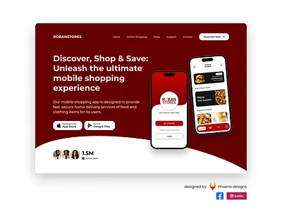 Roban Stores Mobile App Design 3d app design banner branding creative designs graphic design graphics designer landing page mobile app design product design product manager roban stores roban stores app thumbnails ui ui design uiux design user interface ux web design